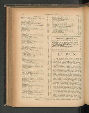 La Paix.