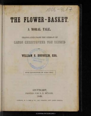 The flower-basket : a moral tale