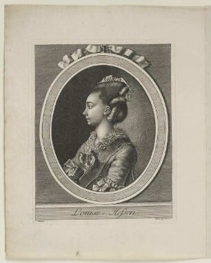 Bildnis der Prinizessin Luise von Hessen-Darmstadt