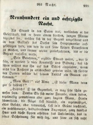 Neunhundert ein und achtzigste Nacht