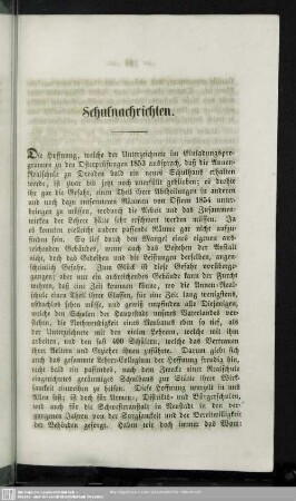 Nachrichten über die Annen-Realschule