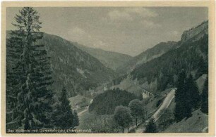 Blick ins Höllental