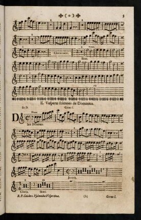 5-9, II. Vesperae solennes de Dominica