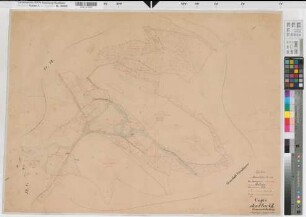 Padberg (Marsberg), Separation Padberg, Bl. 3 Brouillonkarte Flur 6