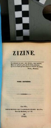 Zizine. 2