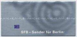 Werbebroschüre des SFB vom Eurofest 1997