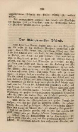 Der Bürgermeister Tschech