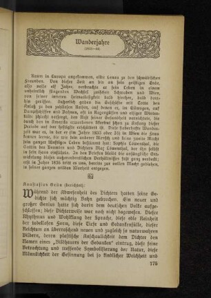 Wanderjahre (1833-44)