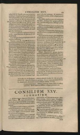 Consilium XXV