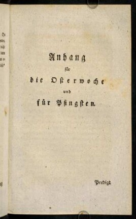 271-414, Anhang für Ostern und Pfingsten.