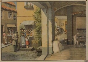 Schulwandbild (Schulwandbild Bäckerei)