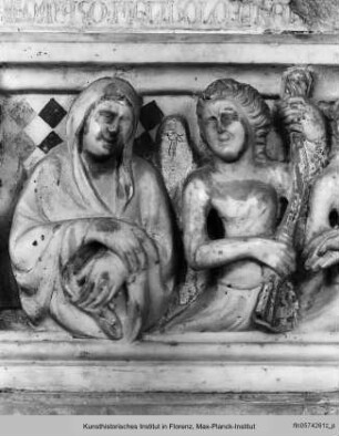 Altarpolyptychon : Predella : Beweinung Christi