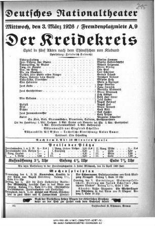 Der Kreidekreis