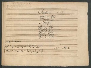 Sinfonien; orch; D-Dur; K 41