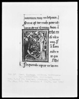 Codex I.2.4.23: Psalter, Folio 188, Initiale "E"