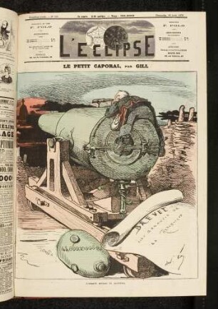 Le petit caporal, par Gill
