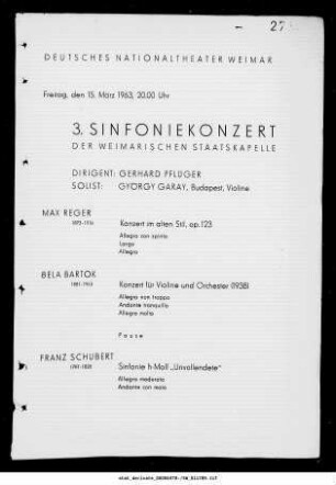 3. Sinfoniekonzert