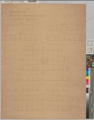 Hülscheid (Schalksmühle) - Heedfeld (Schalksmühle) Flugplatz Querprofil 1932 1 : 1250 91 x 66 Pause Oberpräsidium Münster Nr. 4532