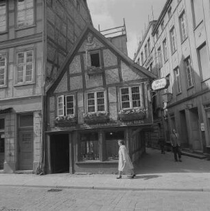 Schwerin. Fachwerkhaus in der Buschstraße (1601/1700)