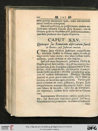 Caput XXV.