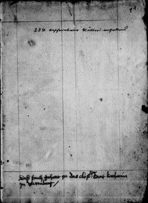 Besitzvermerk: Kloster St. Katharina Nürnberg: „Diß puch gehort in das closter zw sant Katherina in Nurmberg.“