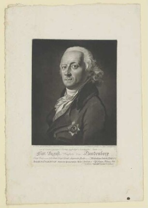 Bildnis des Carl August von Hardenberg
