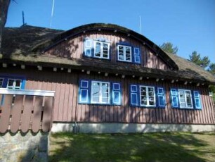 Nida: Kurisches Holzhaus am Haff