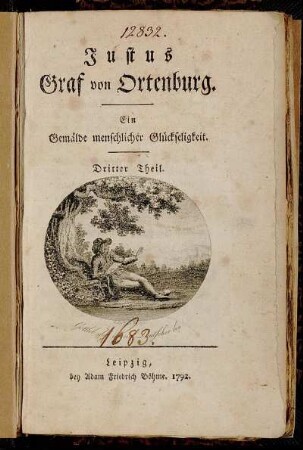 T.3: Justus Graf von Ortenburg. Dritter Theil