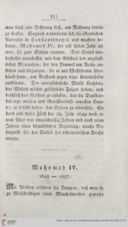 Mahomed IV. 1648-1687