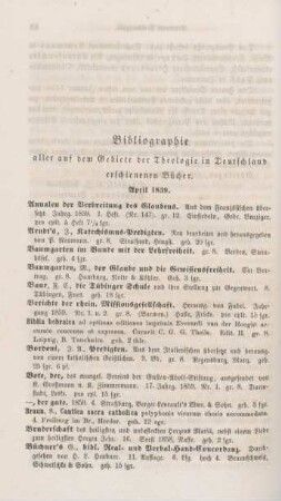 70-76 Bibliographie deutscher theologischer Bücher