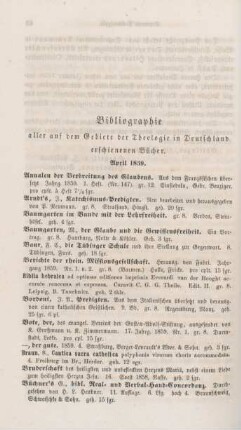 70-76 Bibliographie deutscher theologischer Bücher