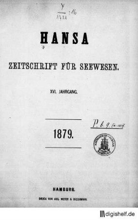 1879: 16. Jahrgang