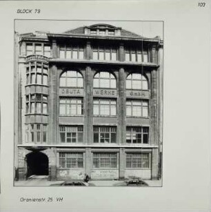 Fotografie: Oranienstr. 25, um 1981