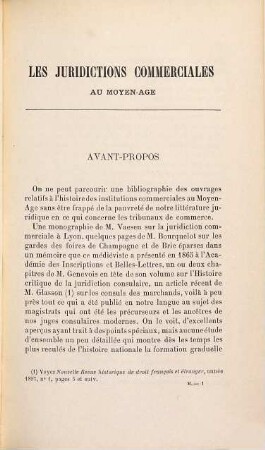 Les juridictions commerciales au moyen-age : étude de droit comparé