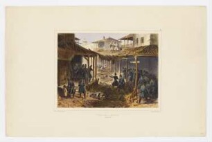 Combat dans la grande rue, Blatt 10 der Folge "Prise de Constantine"