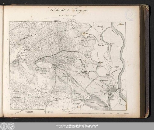 Schlacht bei Torgau, am 3. November 1760.
