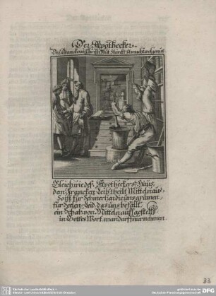 Der Apotheker.