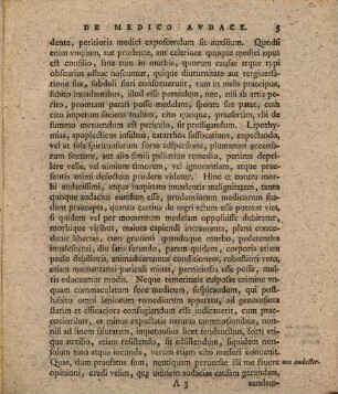 De medico audace : Diss. inaug.