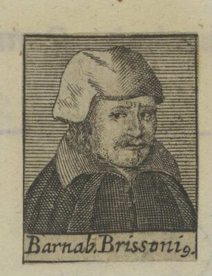 Bildnis des Barnabas Brissonius