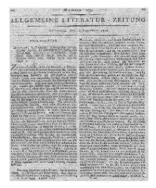 Göttingisches philosophisches Museum. Bd. 1, St. 1-2; Bd. 2, St. 1-2. Hrsg. von Buhle und Bouterwek. Göttingen: Dieterich 1798