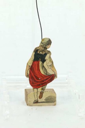 Wilhelm Bendow / Papiertheater / Spielfigur / Gretel, aus dem Märchen Hänsel und Gretel