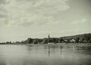 Dresden. Blick über die Elbe auf Hosterwitz