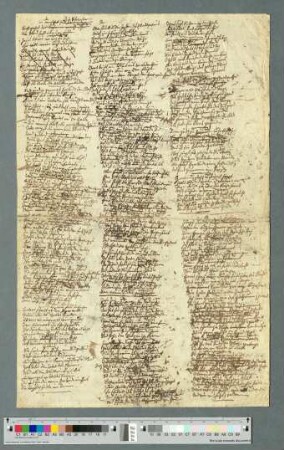 Gedichte, Prosavorspann des Spiritus Familiaris, Arbeitsmanuskript