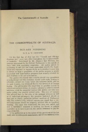 The Commonwealth of Australia