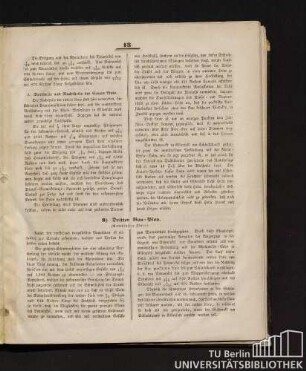 d. Vortheile und Nachtheile der blauen Linie.