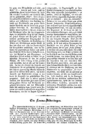 Ein Levana-Bilderbogen