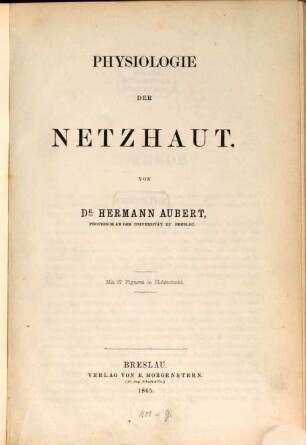 Physiologie der Netzhaut