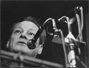 Bundeskanzler Willy Brandt im Landkreis Aachen