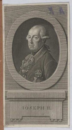 Bildnis des Ioseph II., Kaiser des Römisch-Deutschen Reiches