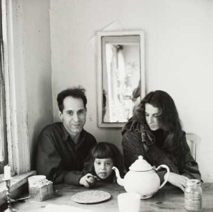 Der Fotograf Robert Frank und seine Frau Mary, geborenen Lockspeiser mit Tochter Andrea